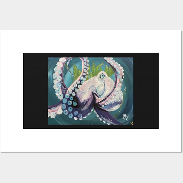 Octopus Wall Art by Artbykellybain